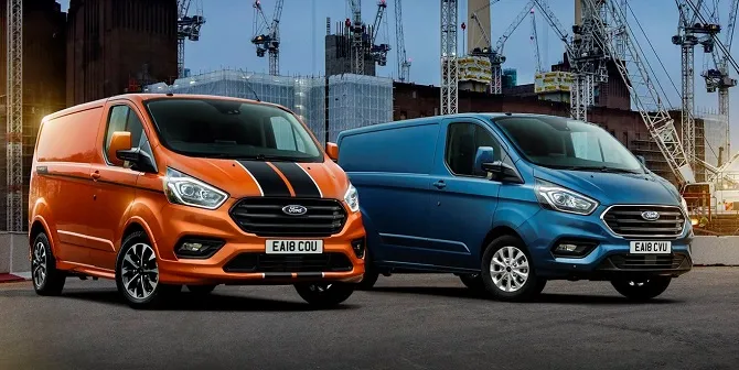 Ford Transit vans with seized ignition barrels.