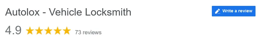 Google reviews for Autolox