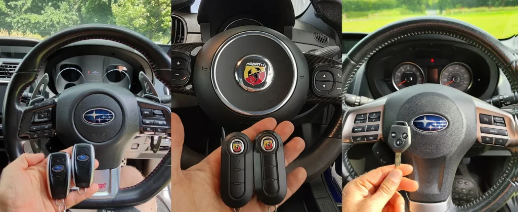 Car keys that have been supplied to customers.