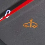 Vauxhall Corsa D immobiliser light.